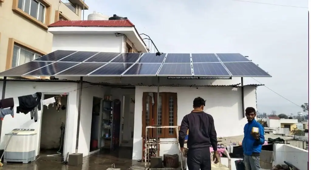 Maurice Solar rooftop array
