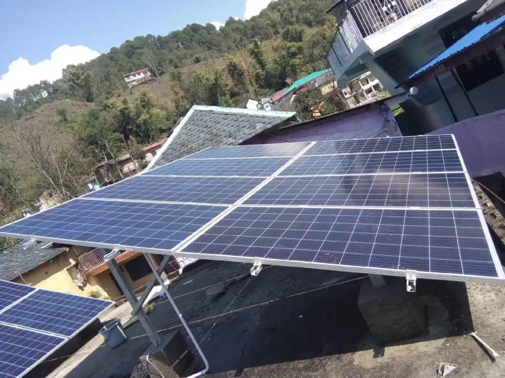 Solar mounting in Kullu