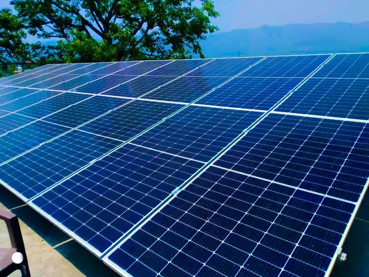Modern residential rooftop with sleek black mono-PERC panels installed by Maurice Solar